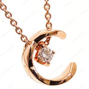 گردنبند دخترانه رزگلد