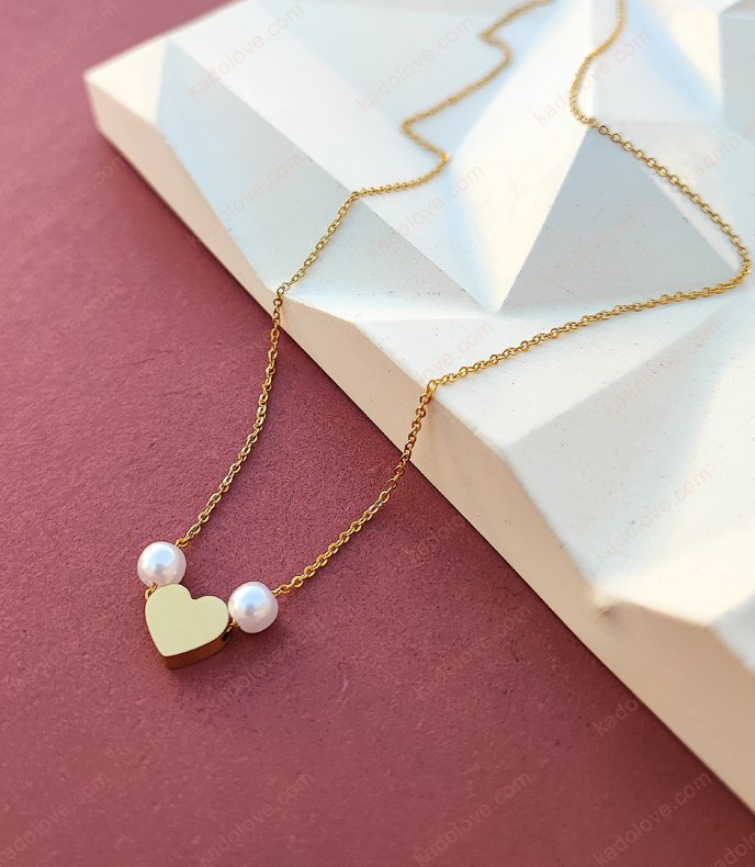 15% (49) گردنبند استیل دخترانه جدید