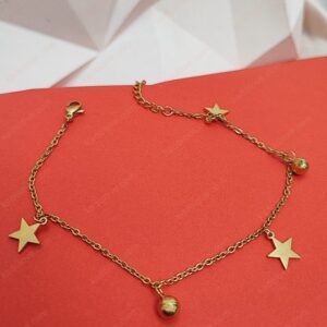 پابند استیل دخترانه ستاره ای