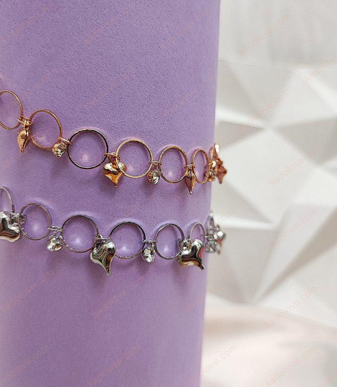 پابند قلب پابند ریسه قلبی استیل