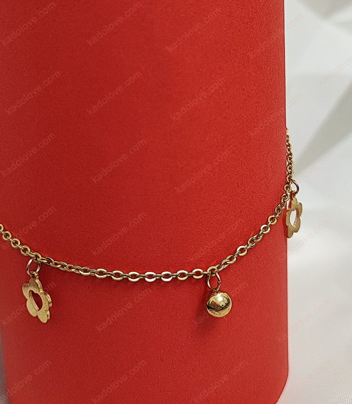 پابند گل1 پابند استیل دخترانه جدید