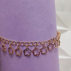 پابند استیل جدید دخترانه طلایی