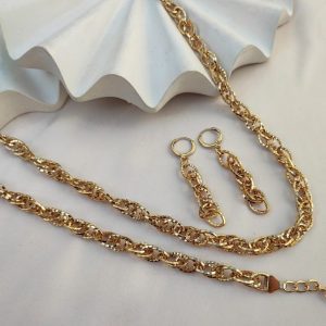 سرویس بدل زنانه مشابه طلا