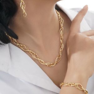 سرویس بدل زنانه طرح طلا